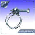 stainless steel double wire hose clamp